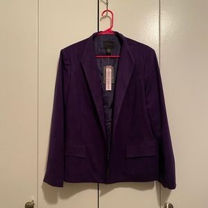 Investments NWT Royal Purple Blazer